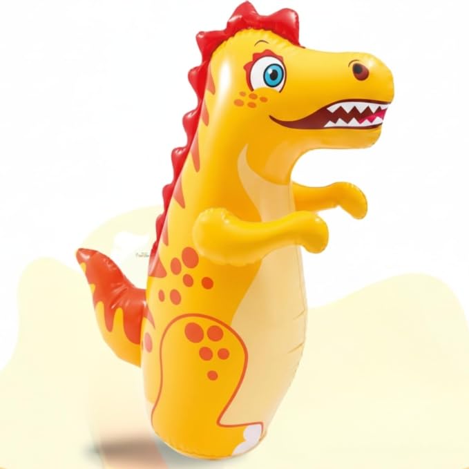 Toy Imagine Inflatable Dinosaur Punching Bag for Kids - 97 cm Tall Bounce Back Action Toy, Leak-Proof Water Base for Stability, Fun Indoor & Outdoor Play