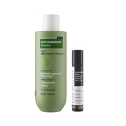 Bare Anatomy Anti Dandruff Shampoo & Advanced Hair Growth Serum Roll On Combo | Redensyl, Anagain, Salicylic Acid & Biotin | 250ml + 25ml