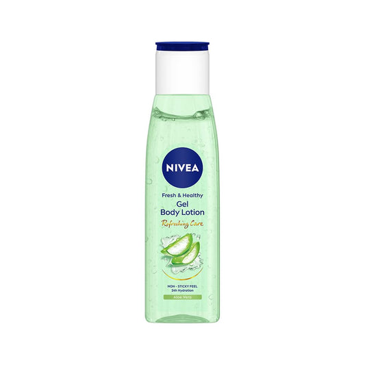 NIVEA Gel Body Lotion 75 ml | Aloe Vera | Refreshing Care For 24H Hydration | Non-Sticky | Fast Absorbing for Fresh And Healthy Skin