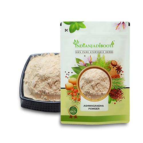 IndianJadiBooti Ashwagandha Powder 250g (Asgandh Nagori) | Pure Withania Somnifera Root Churna | Supports Stress Relief, Daily Energy & Restful Sleep | Natural Vata Balance