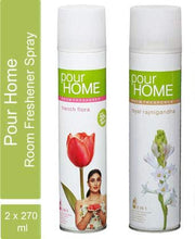 Pour Home French Flora + Royal Rajanigandha 270ml Pack of 2