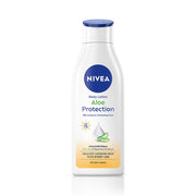 NIVEA Aloe Protection Body Lotion 200 ml | With Hyaluronic Acid & 72Hr Hydration | SPF 15 | Aloe Vera Extracts | Deep Moisture Serum | For Men & Women | All Skin Types