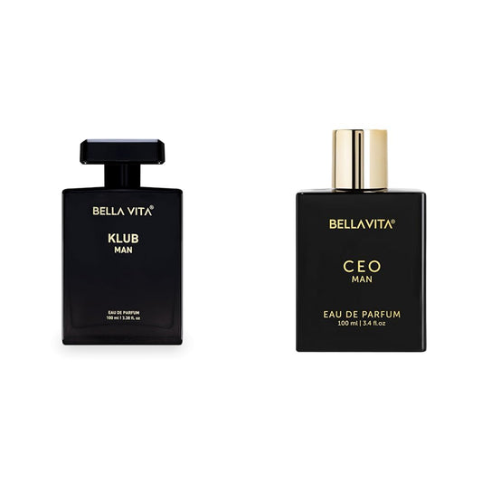 Bella Vita Luxury Klub Men Eau De Parfum Liquid CEO Man Eau De Parfum Perfume With Lemon Lavender Tonka Mandarin & Vetiverpremium Long Lasting Woody Fragrance For Men 100 ML