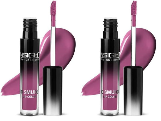 INSIGHT No Smudge Lipcolor | Full Coverage | Fade-Proof Formula | Velvety Texture | Lightweight | Nourishing | All-Day Comfort | Long-Lasting | Bahamas-4g (Pack of 2)