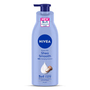 NIVEA Body Lotion for Dry Skin, Shea Smooth, with Shea Butter, For Men & Women, 400 ml & NIVEA Sun Lotion, SPF 50, with UVA & UVB Protection, Water Resistant Sunscreen for Men & Women, 75 ml