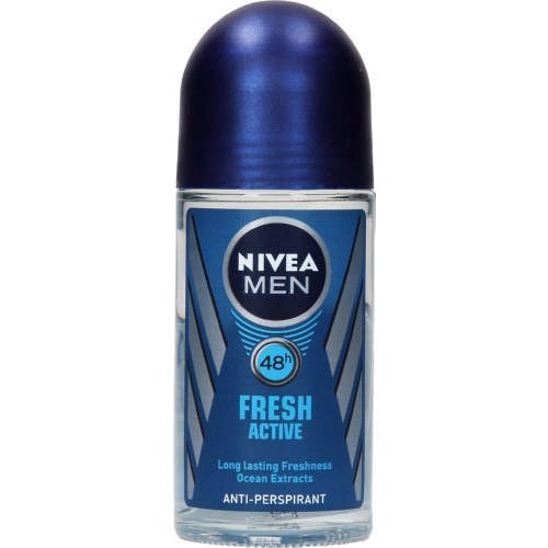 NIVEA Deo Fresh Active Roll On for Men, 50Ml