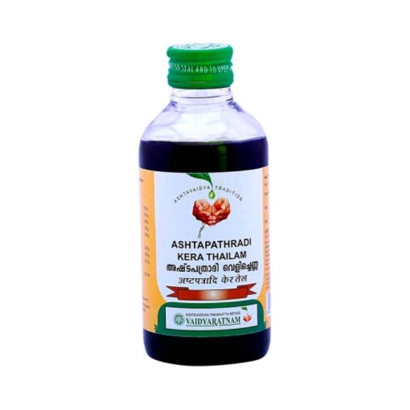 Vaidyaratnam Ashtapathradi Kera Thailam (200 ML)