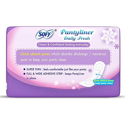 Sofy Daily Fresh Panty Liner - 20 Pieces (Pack of 1)