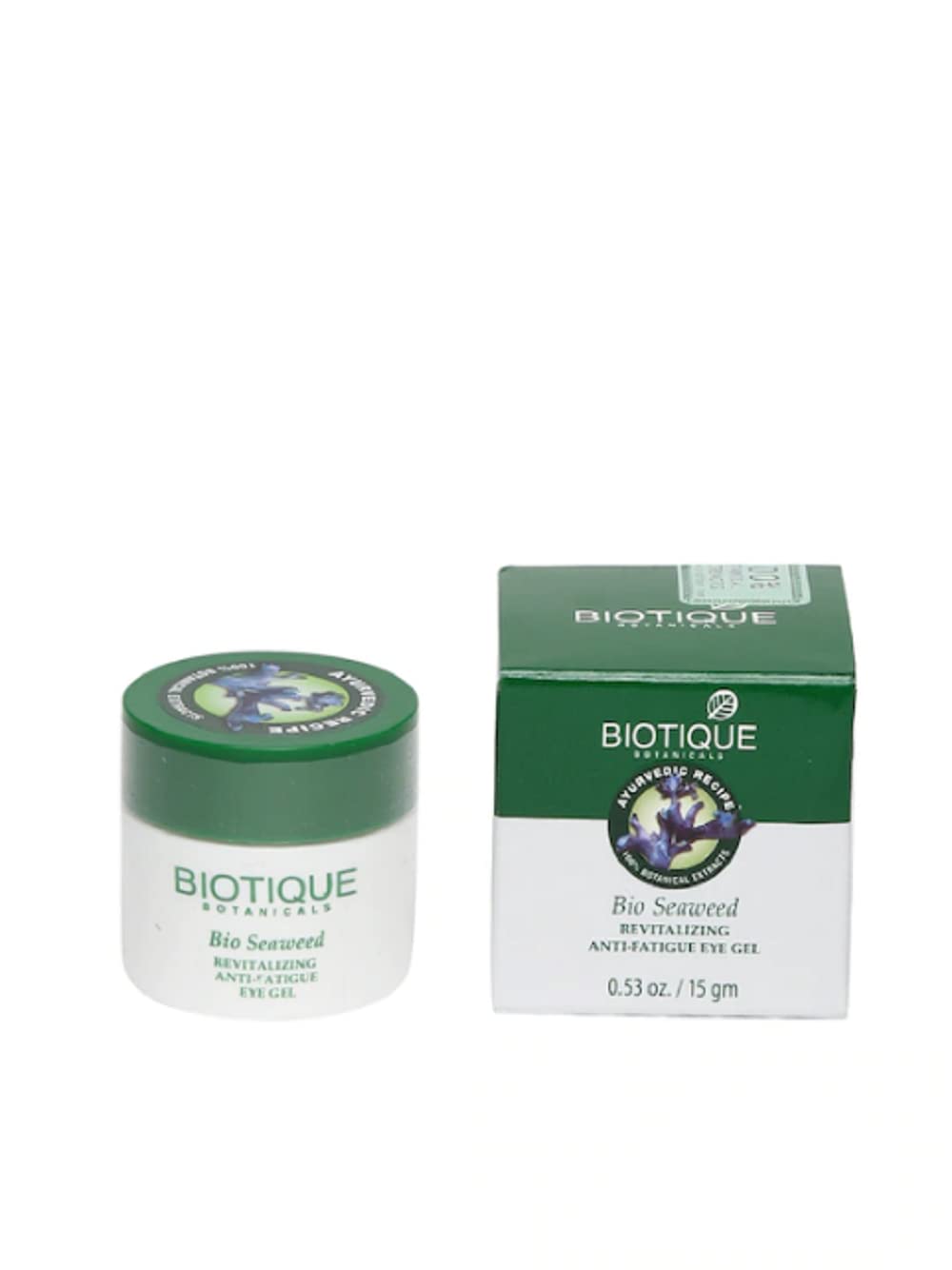 Biotique Unisex Set of 2 Bio Sea Weed Revitalizing Anti-Fatigue Eye Gel