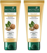 Biotique Walnut Exfoliating & Polishing Face Scrub For Normal to Dry Skin, 100gm (Pack of 2)