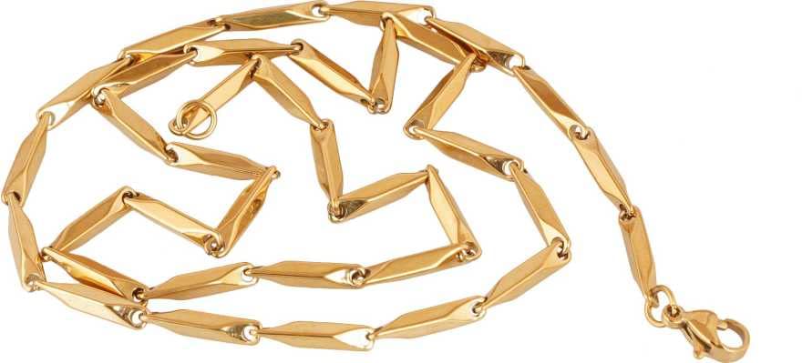 ASTRODIDI Gold Plated Pure Stainless Steel Chain | Stylish Boys, Girls, Mens and Women Chain Looking Elegant Neck Chain