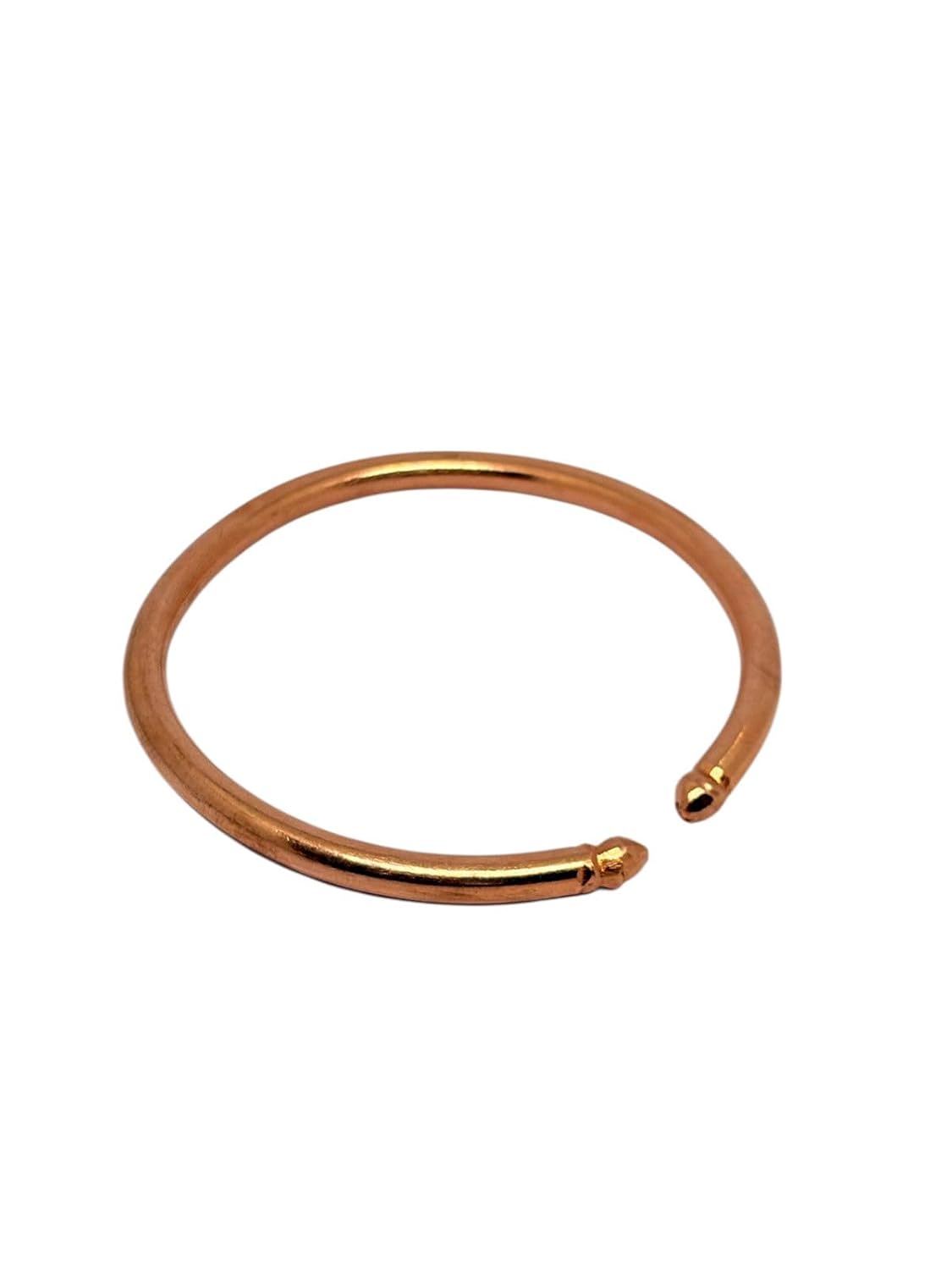 RUDRADIVINE Pure Copper Kada Bracelet for Men & Women – Adjustable, Unisex Bangle for Wellness & Fashion