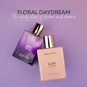 Bella Vita Luxury Glam Woman Liquid Eau De Parfum Date Woman Eau De Parfum With Pink Pepper Jasmine & Vanillapremium Long Lasting Floral & Fruity Fragrance For Women 100Ml