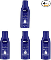 NIVEA Nourishing Body Milk, 75 ml (Pack of 4, 300 ml)