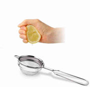 E-COSMOS® Stainless Steel Tea Strainer, Chalani, 8 cm, Medium (Pack of 2)