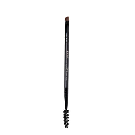 INSIGHT Flat Eyeliner & Mascara Brush IE 045 | Flat tip liner brush, precise eye applicator - 1N