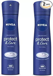 NIVEA Female Protect & Care Fresh Scent Spray, Pack of 2