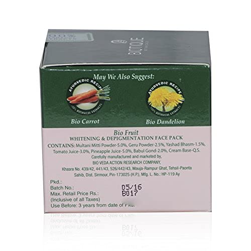 Biotique Face Pack - Bio Fruit, 85g Pack