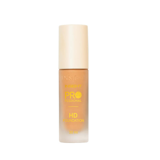 INSIGHT Professional HD Foundation - LN13 | Sheer to Medium Coverage | Long Lasting Upto 20 Hours | Lightweight, Blendable Formula | Enriched with Vitamin E, Squalene & Vitamin B5-30 ml