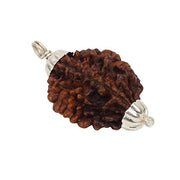 ASTRODIDI 2 Mukhi Ruraksha Two Face Pendant Mantra Siddha and Certified
