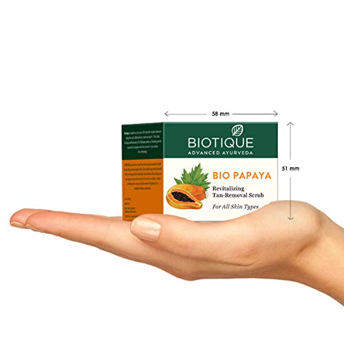 Biotique Papaya Revitalizing Tan Removal Scrub, 75g