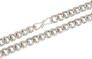 ASTRODIDI Men Chain Silver Plated Stylish Boy's, Gent's and Men's Chain Looking Stylish Elegant Neck Chain