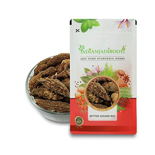 IndianJadiBooti Bitter Gourd Big, 100 Grams Pack