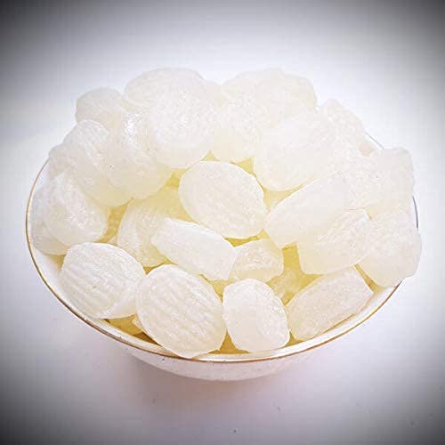 NatureVit Litchi Flavour Candy 400 Gram | Juicy & Sweet Hard Candy | Refreshing Fruit Taste | Travel-Friendly, Kid’s Favorite Treat
