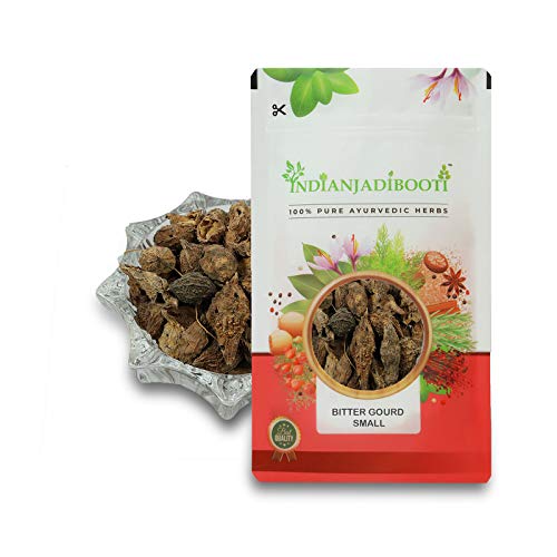 IndianJadiBooti Bitter Gourd Small - Karela Chota - Momordica charantia, 100 Grams