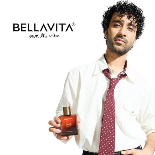 Bella Vita Luxury OUD PARFUM Intense Unisex Perfume with Floral Oud, Vanilla, Musk|Premium, Long Lasting Spicy & Woody Fragrance for Men & Women 100ML