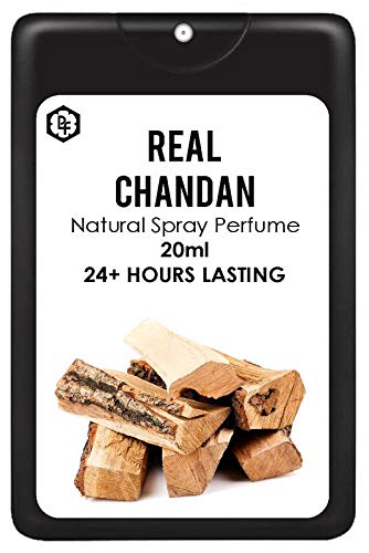 Parag Fragrances Real Chandan Natural Perfume Spray 20ml (Very Long Lasting) Perfume Attar Spray For Men, Best Perfume For Men