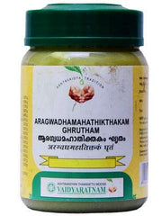 Vaidyaratnam Aragwadhamahathikthakam Ghrutham 150g (Pack of 2)