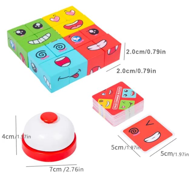 Toy Imagine Face Change Blocks Game for Kids