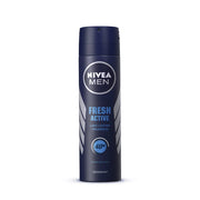Nivea Body Lotion For Dry Skin, Shea Smooth, With Shea Butter, For Men & Women, 200 ml & Nivea Fresh Active Original Deodorant for Men, 150ml