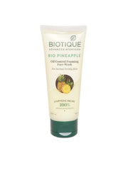 Biotique Unisex Set of 2 Advanced Ayurveda Pineapple Oil Control Face Wash (100ml each)