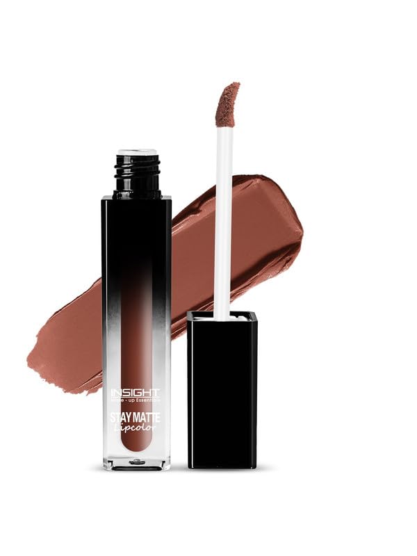 INSIGHT Stay Matte Lipcolor | Butter Texture with Matte Finish | Long Lasting Formula | Transferproof | Comfortable Wear | Infused with Avocado Oil & Niacinamide - (PHOTO DUMP) 3g