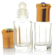 Parag fragrances 3ml Empty Reusable Roll on Glass Bottles (Set of 6)