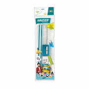 Hauser Germany Skoola Mini Stationery Kit | All-in-One Stationery Solution for School, Office & College | Includes Pencil, Scale, Eraser & Sharpener | Ideal for Return Gifting | Pack of 10
