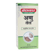 Baidyanath Anu Taila Ayurvedic Nasya Oil, 20 ml