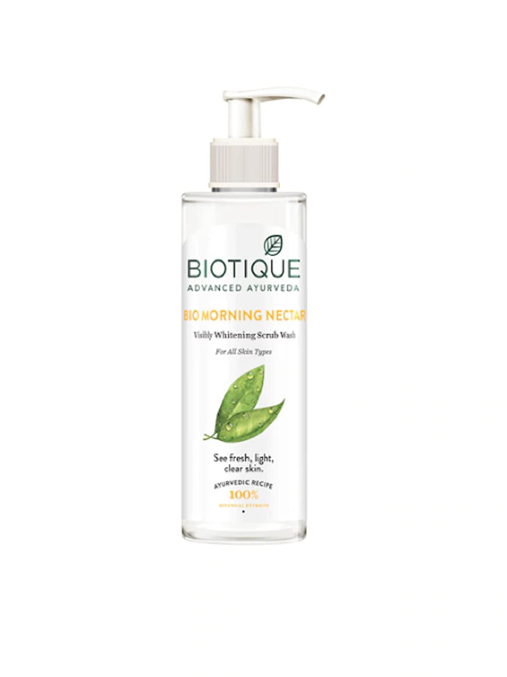Biotique Advanced Ayurveda Morning Nectar Visibly Flawless Sustainable Face Wash 200 ml
