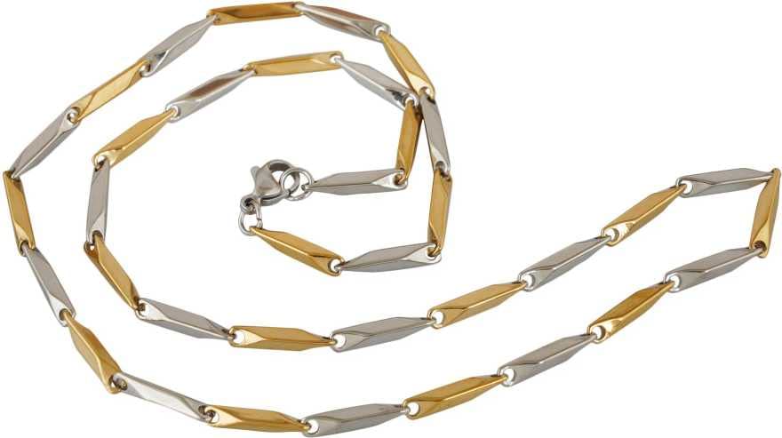 ASTRODIDI Gold and Silver Plated Pure Stainless Steel Chain | Stylish Boys, Girls, Mens and Women Chain Looking Elegant Neck Chain