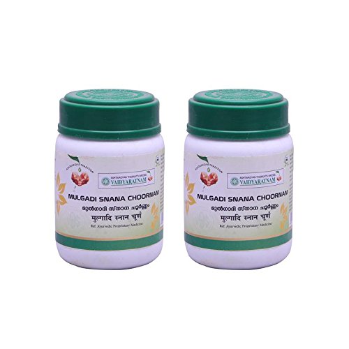 VAIDYARATNAM MULGADI SNANA CHOORNAM(Pack of 2)