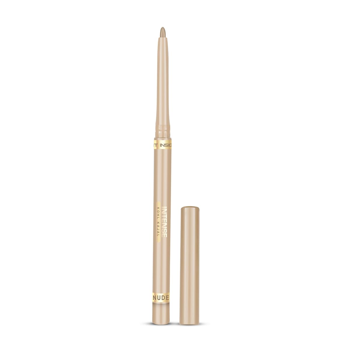 INSIGHT Intense Kohl Kajal Pencil - Nude | Matte Finish | All Day Wear | Waterproof | Single Stroke Application - (0.35 g)