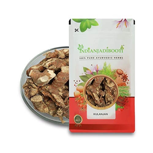 IndianJadiBooti Pure Kulanjan Root (Alpinia Galanga) | Traditional Botanical for Respiratory Harmony, Vocal Clarity & Kapha Balance- 100g Pack