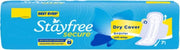 STAYFREE Secure Dry Cover Regular With Wings (7+7+7+7+7+7 Pads) Sanitary Pad (Pack of 42)