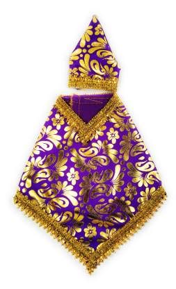 SHINDE EXPORTS shirdi saibaba idol dress cloth vastra shawl (pack of 12 for 11 inches idol (4.5 no.))