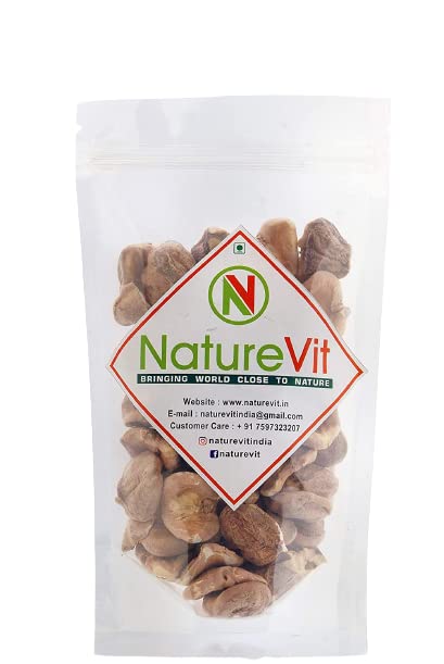 NatureVit Chestnuts (Singhara) 400g | Dried Whole Water Chestnuts | Rich in Fiber, Potassium & Antioxidants | Healthy Snack & Fasting Food