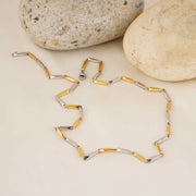 ASTRODIDI Gold and Silver Plated Pure Stainless Steel Chain | Stylish Boys, Girls, Mens and Women Chain Looking Elegant Neck Chain
