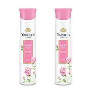 Yardley London English Rose Body Spray, 150ml (Pack of 2)