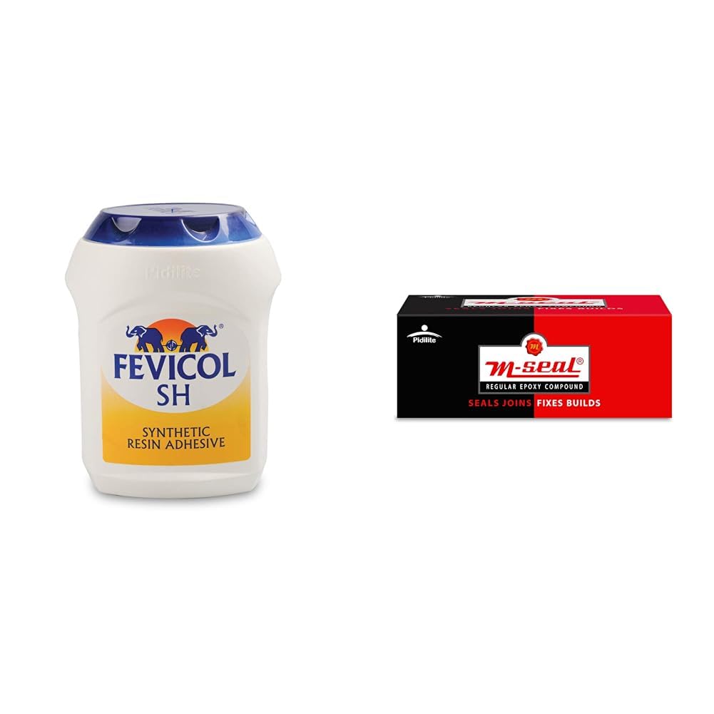 Pidilite Fevicol SH - Ultimate woodworking adhesive | Easy to use | Durable | Sets in 2-3 hours | 500g combos
